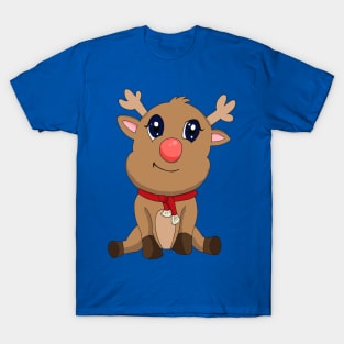 Kawaii Chibi Rudolph T-Shirt